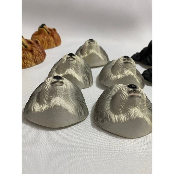 Brown Chow Chow, Sheep Dog, Cocker Spaniel, Dachsund: 18 Resin Magnet LOT - Picture 4 of 12